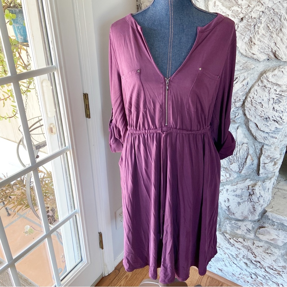Torrid plum dress - Picture 1 of 4
